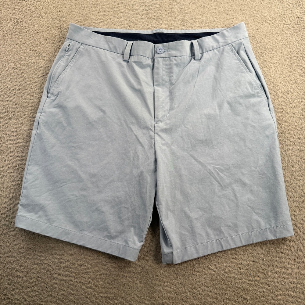 Vineyard Vines On The Go Shorts OTG Mens 35 Blue Performance Stretch 9" Inseam